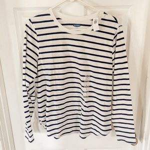 Everywear Long Sleeve Striped T-shirt